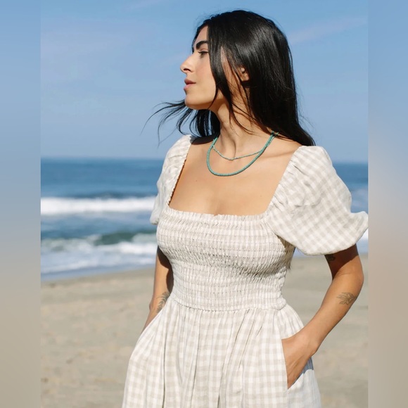 Rachel Pally Gingham Barrett Dress - Picture 1 of 6